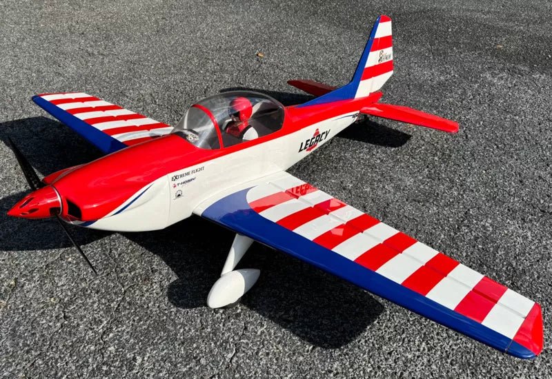 Legacy - 80" Super Chipmunk - Red/White - ARF