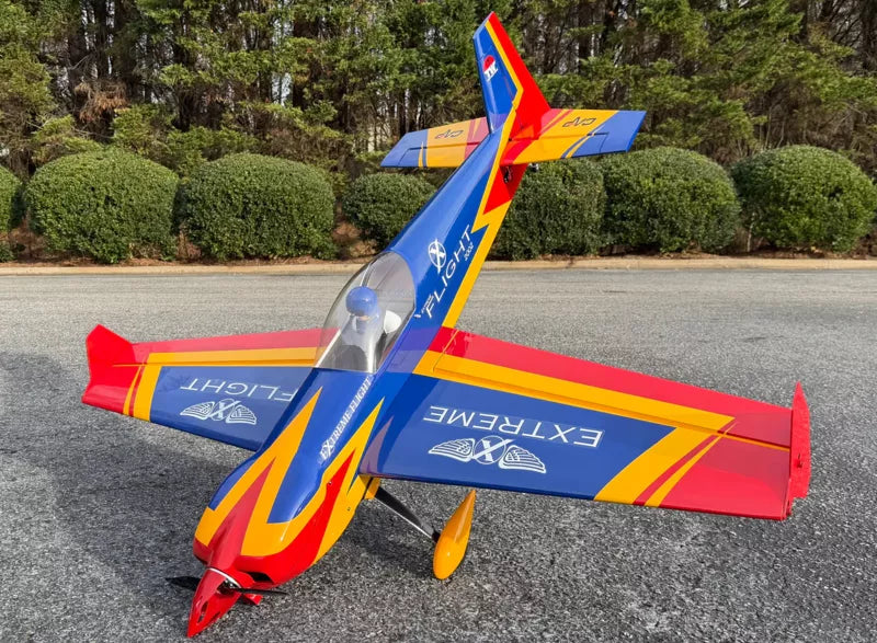 Extreme Flight - Cap 580 67", Blue/Yellow/Red ARF Kit