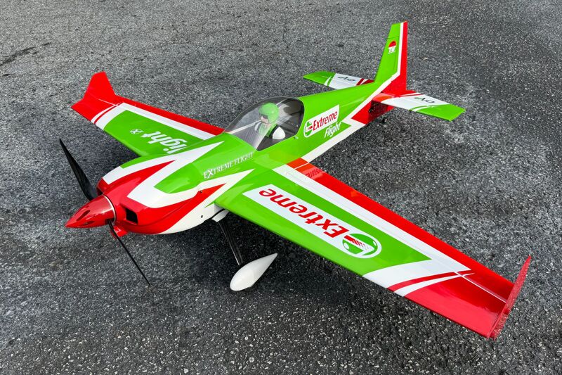 Extreme Flight - Cap 580 67", Green/Red ARF Kit