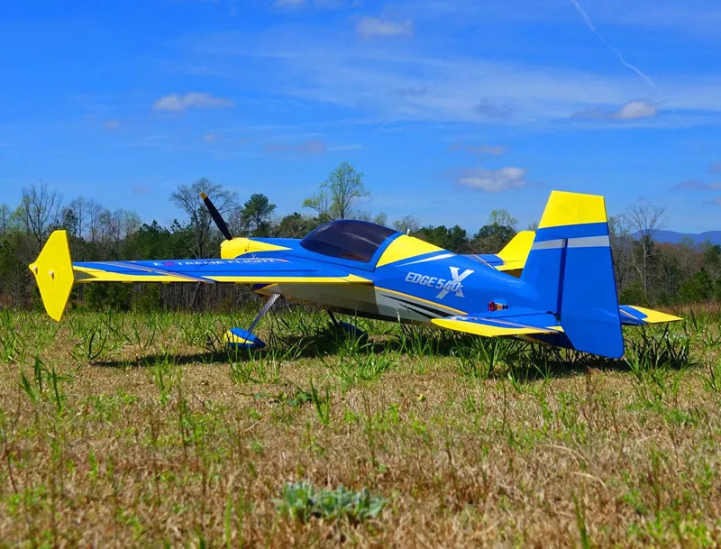 Extreme Flight - Edge 540 60" EXP V2 Plus, Blue/Yellow ARF Kit