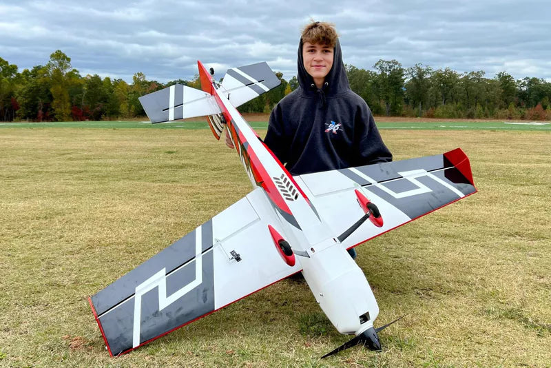 Extreme Flight - Edge 540 60" EXP V2 Plus, Dark Red/White ARF Kit