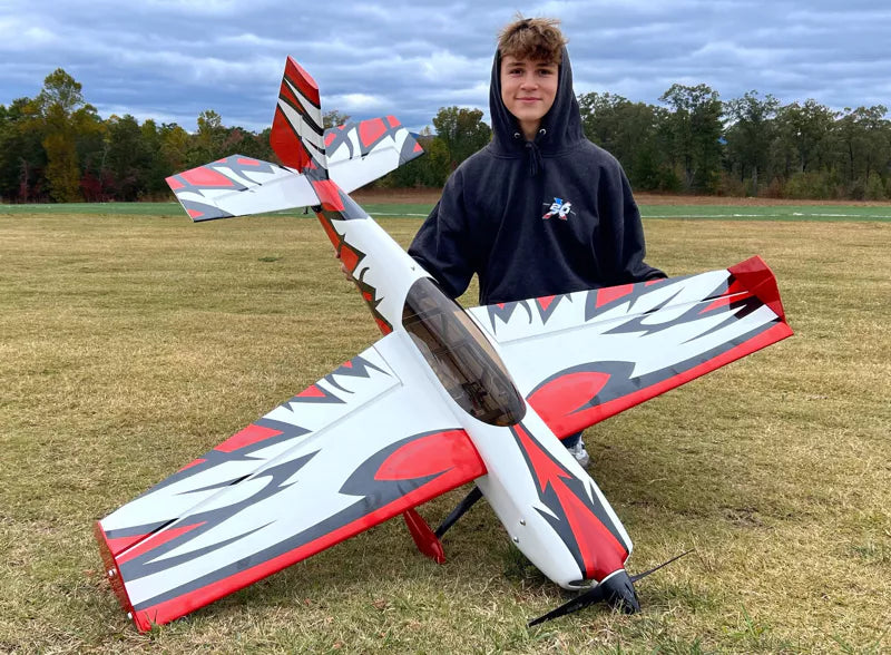 Extreme Flight - Edge 540 60" EXP V2 Plus, Dark Red/White RxR (Receiver Ready - PNP)