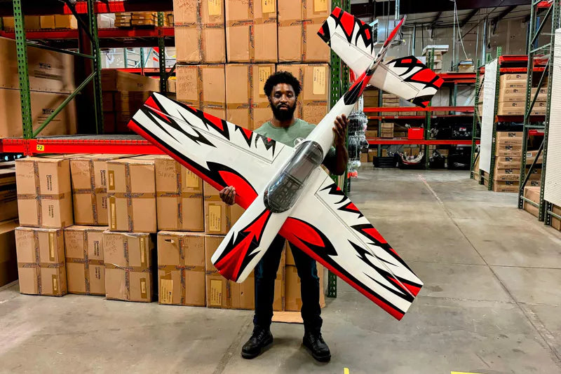 Extreme Flight - Edge 540 78", Dark Red/White ARF Kit