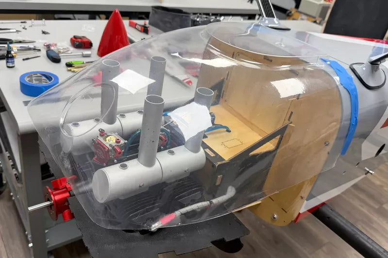 Extreme Flight - Extra 260 120", Red/White ARF Kit
