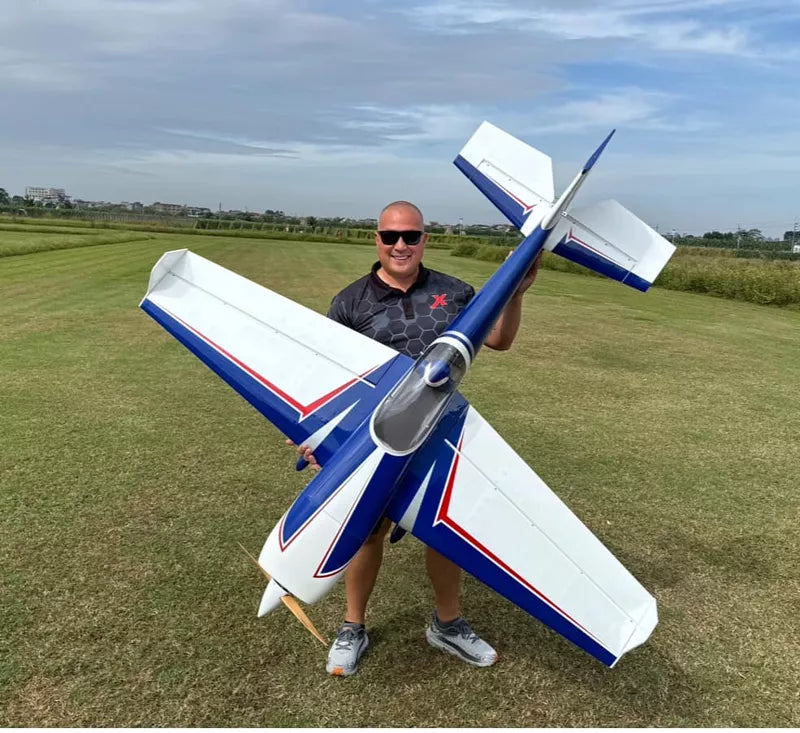 Extreme Flight - Extra 260 75", Blue/White ARF Kit