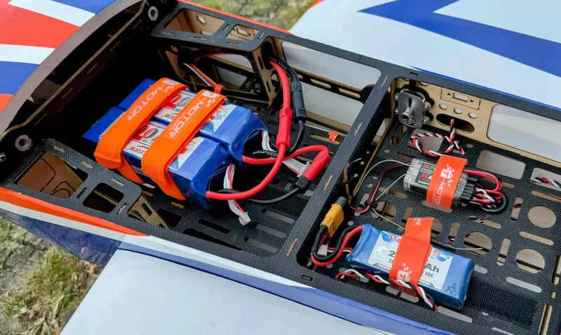 Extreme Flight - Extra 260 75", Blue/White ARF Kit