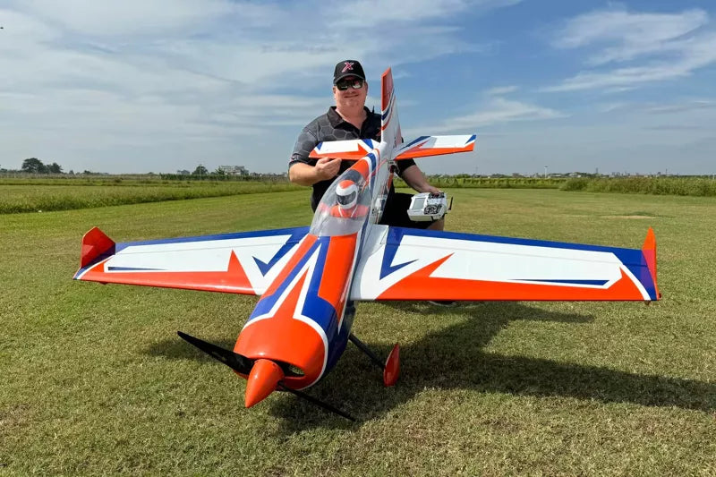 Extreme Flight - Extra 260 75", Orange/Blue ARF Kit