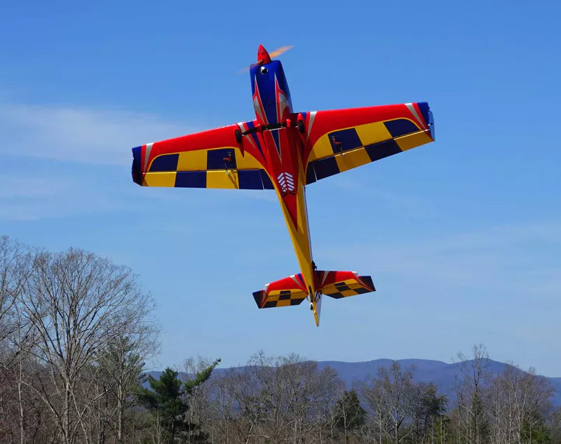 Extreme Flight - Extra 300 EXP 70" V2, Yellow/Red/Blue ARF Kit