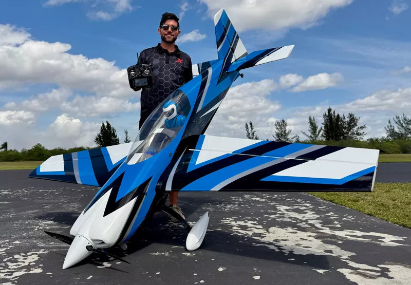 Extreme Flight - Extra NG 104" V3, Blue/White ARF Kit