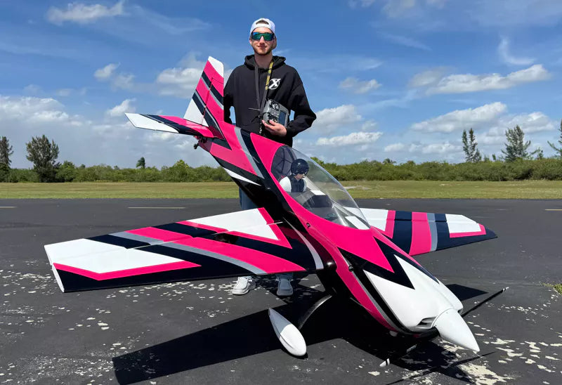 Extreme Flight - Extra NG 104" V3, Pink/White ARF Kit