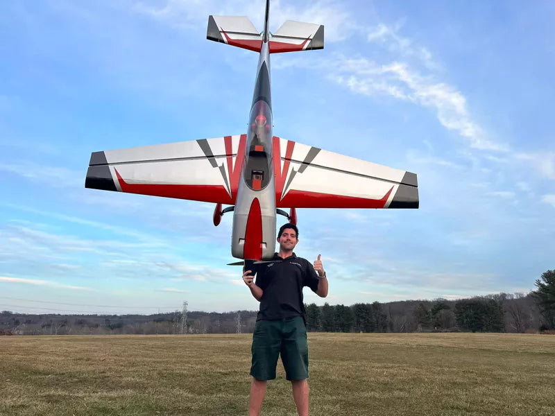 Extreme Flight - Extra NG 114", Red/Silver ARF Kit