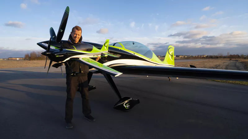 Extreme Flight - Gamebird GB1 60" EXP V2 Plus, Green/Black ARF Kit