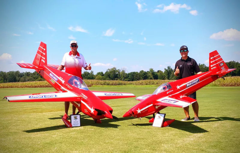 Extreme Flight - Laser 125" EXP V2, Red ARF Kit (2 Cylinder Version)