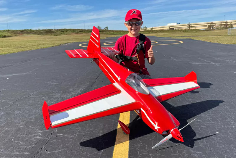 Extreme Flight - Laser 49", Red/White ARF Kit