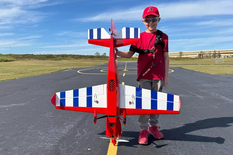 Extreme Flight - Laser 49", Red/White RXR