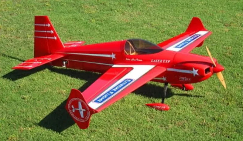 Extreme Flight - Laser 60" EXP V3, Red ARF Kit