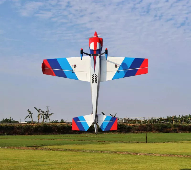 Extreme Flight - Laser 60" EXP V3, White/Blue/Red/Silver RxR (Receiver Ready - PNP)