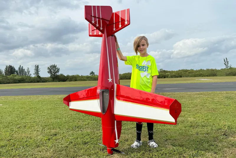 Extreme Flight - Laser 67" EXP, Red ARF Kit