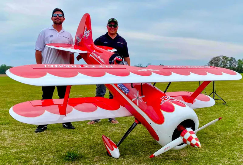 Legacy - 110" Muscle Bipe - Red/White