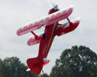 Legacy - 85" Muscle Bipe - Red/White -2 Cylinder Version