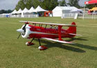 Legacy - 85" Muscle Bipe - Red/White -2 Cylinder Version
