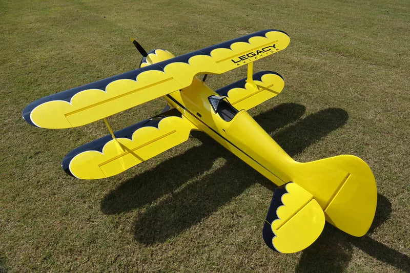 Legacy - 85" Muscle Bipe - Yellow/Black - 2 CYLINDER