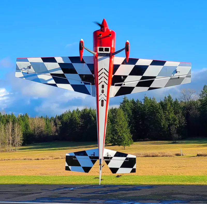 Extreme Flight - Slick 580 114", Red/Silver ARF Kit