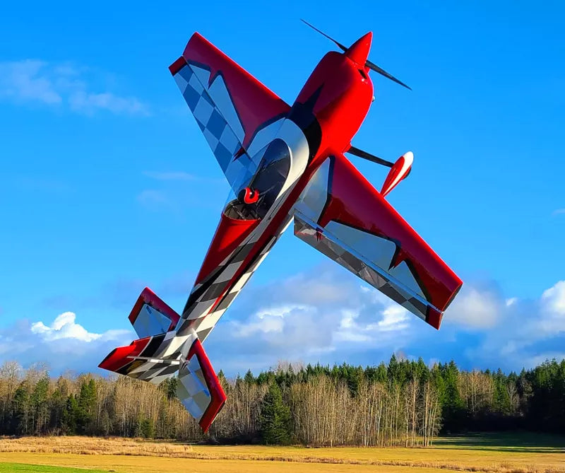 Extreme Flight - Slick 580 114", Red/Silver ARF Kit