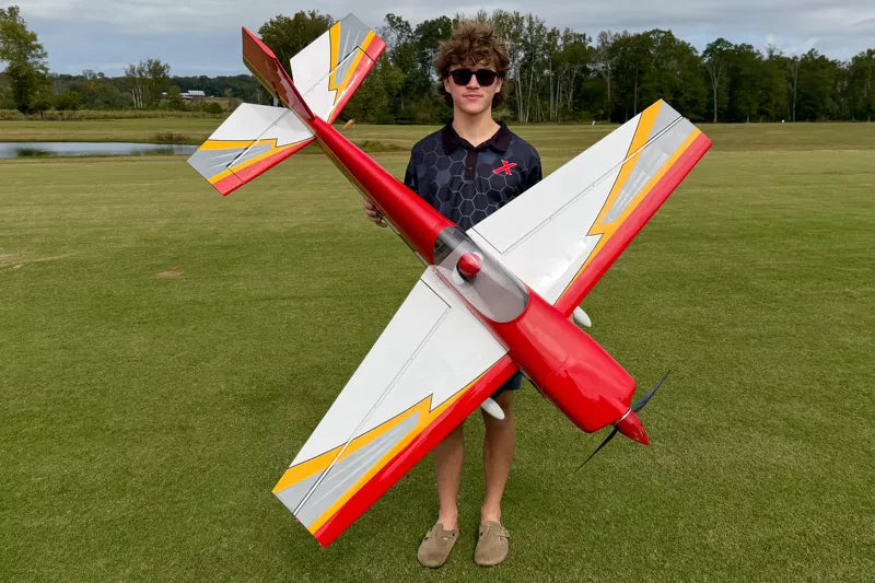 Extreme Flight - Slick 580 EXP 67", Red/White (10th Anniversary Scheme) ARF Kit