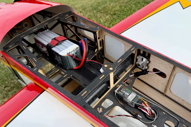 Extreme Flight - Slick 580 EXP 67", Red/White (10th Anniversary Scheme) ARF Kit