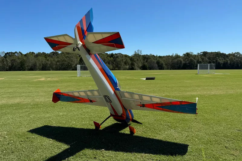 Extreme Flight - Slick 580 EXP 67", White/Blue/Orange ARF Kit