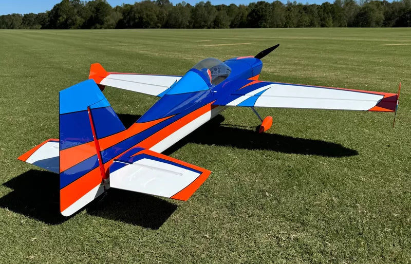 Extreme Flight - Slick 580 EXP 67", White/Blue/Orange RxR (Receiver Ready - PNP)