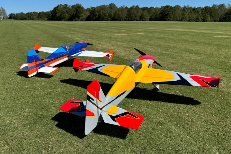 Extreme Flight - Slick 580 EXP 67", Yellow/Red/Grey ARF Kit