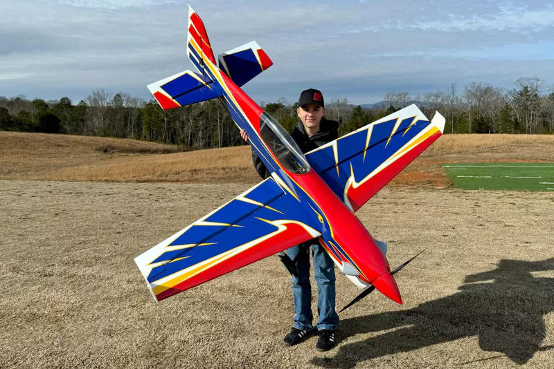 Extreme Flight - Turbo Raven 85", Red/Blue ARF Kit