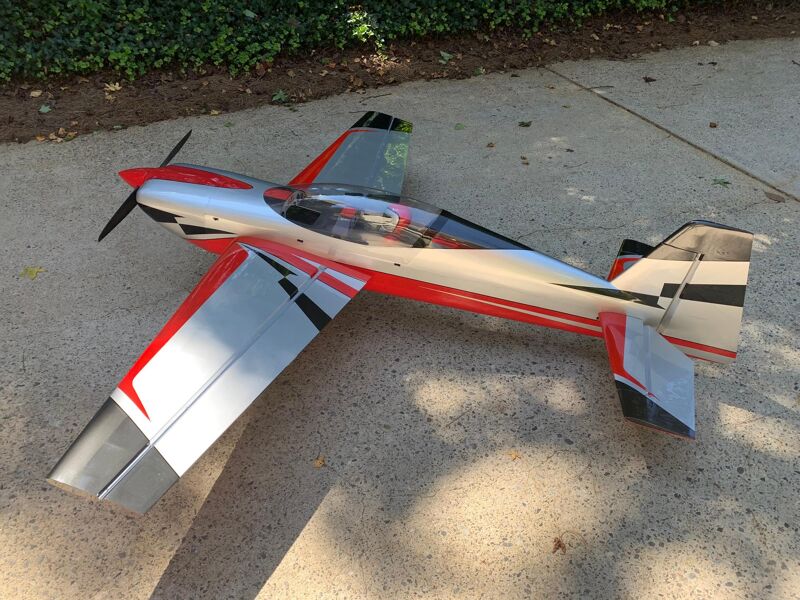 Extreme Flight - Extra NG 104" V2, Red/Silver ARF Kit