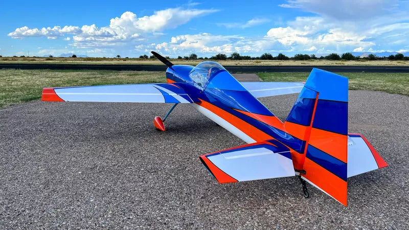 Extreme Flight - Slick 580 91", White/Blue/Orange ARF Kit