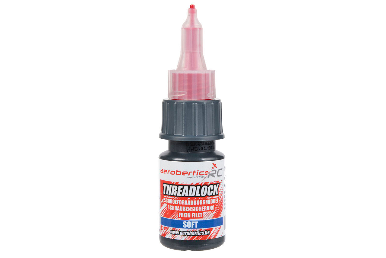 Aerobertics - Thread Lock - Soft - Blue - 10gr - Twist Cap Blue